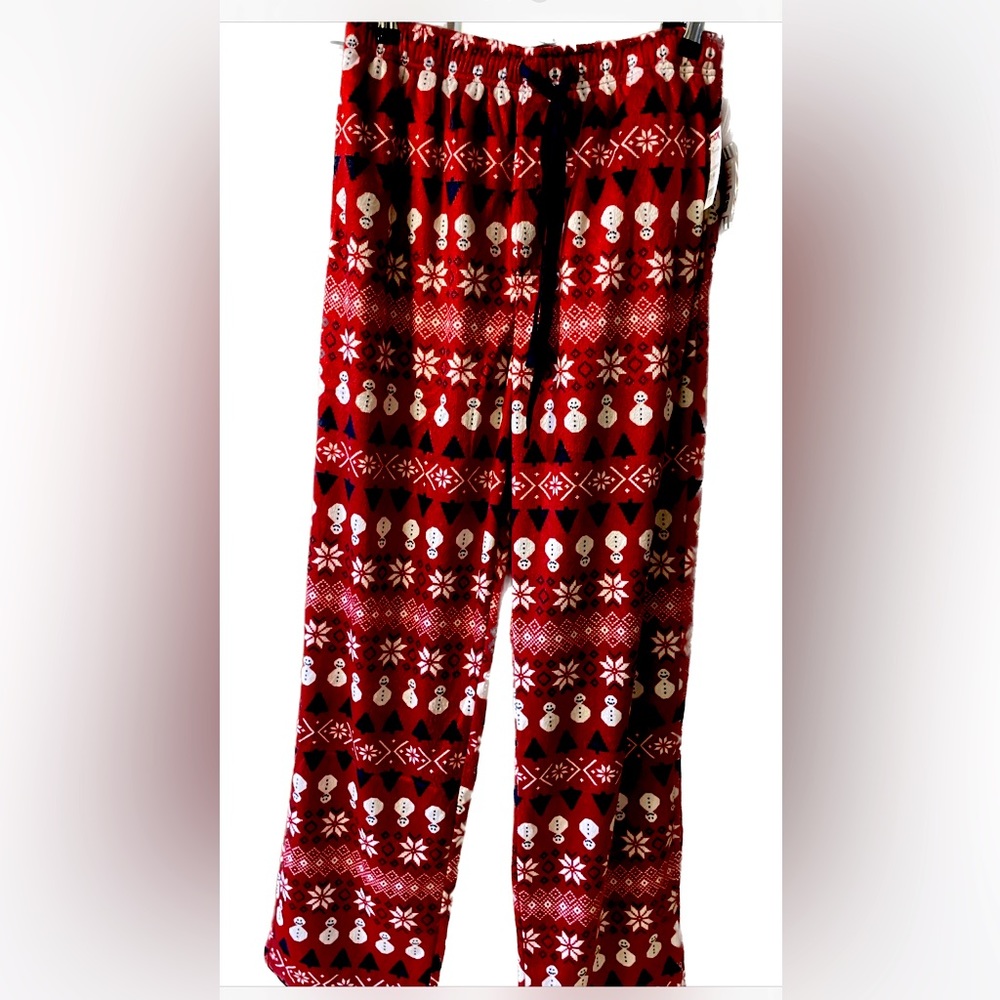 Christmas Winter fleece pants